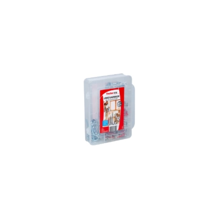 fischer Boîte de déménagement DuoPower 6 et 8 mm 64 pièces