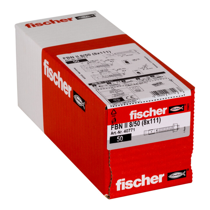 fischer Bolzen FBN II 8/50
