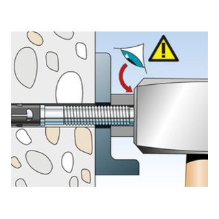 fischer Bolzenanker FAZ II mit Hutmutter