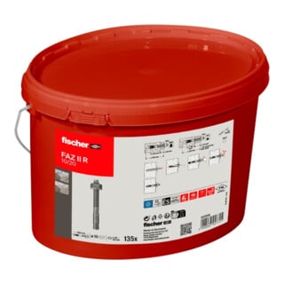fischer Bolzenanker FAZ II 10/20 R Eimer (135)