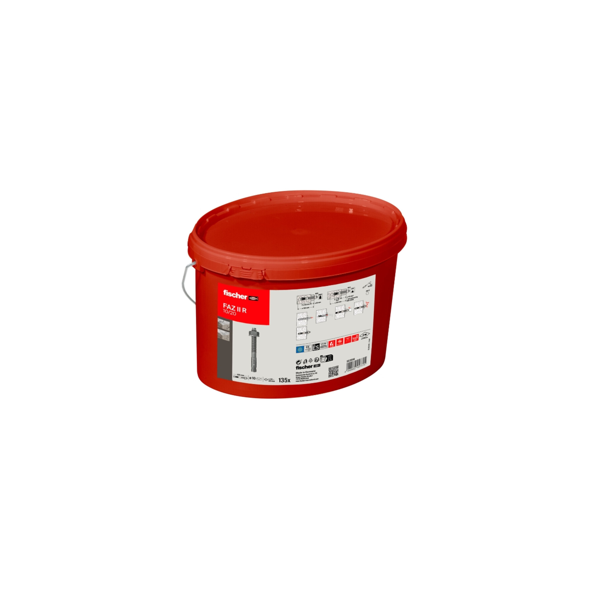 fischer Bolzenanker FAZ II 10/20 R Eimer (135)