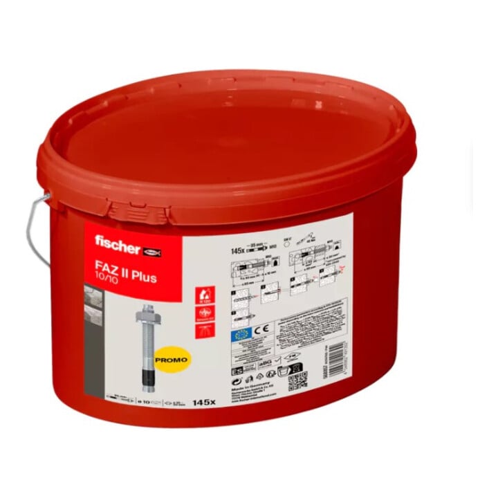 fischer Bolzenanker FAZ II Plus 10/10 im Eimer