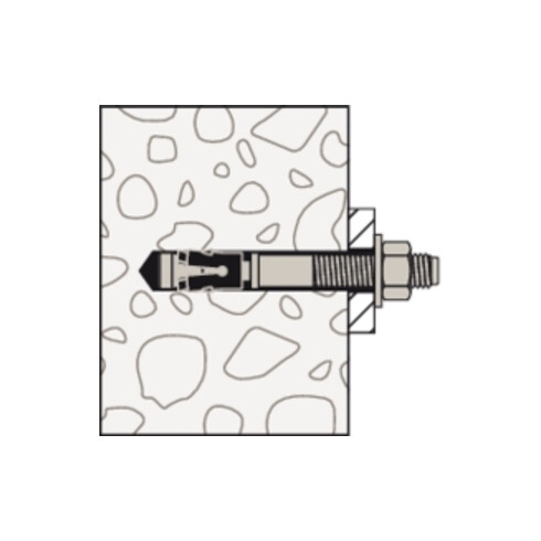 fischer Bolzenanker FAZ II Plus 12/10 R