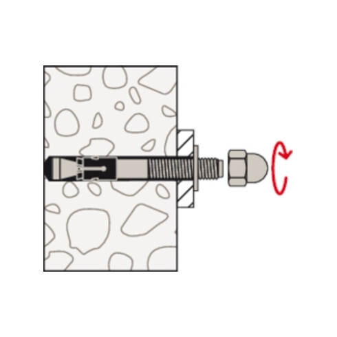 fischer Bolzenanker FAZ II Plus 12/160 GS R