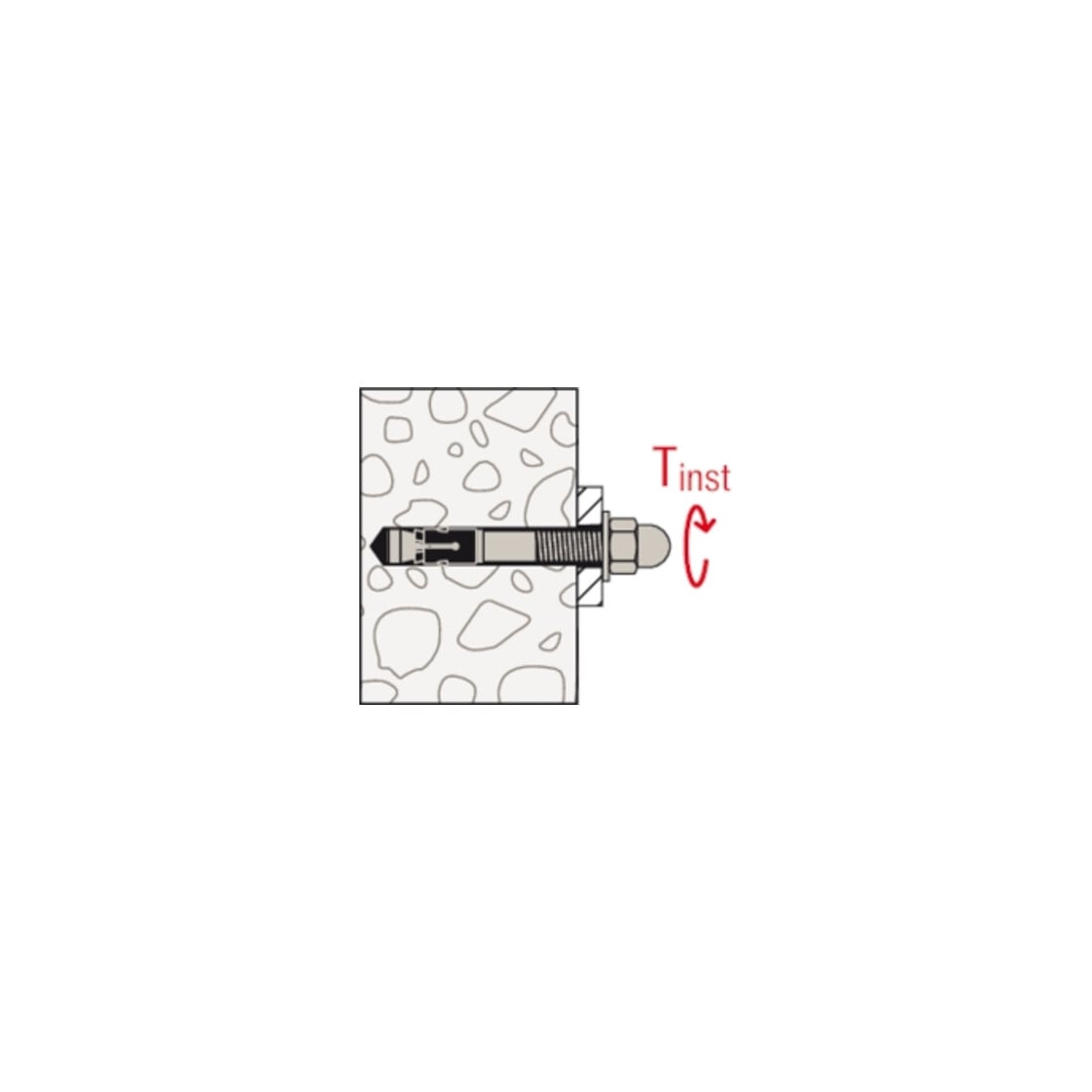 fischer Bolzenanker FAZ II Plus 12/180 GS
