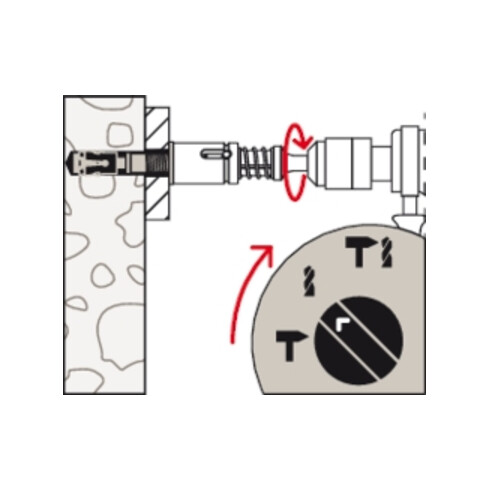 fischer Bolzenanker-Setzgerät FA-ST II M10