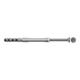 Fixation pour ossatures et cadres fischer SXR T A4 avec vis tête fraisée en acier inoxydable