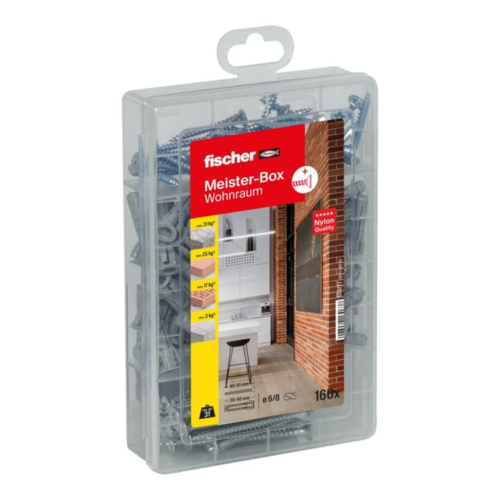fischer Box SX met schroeven