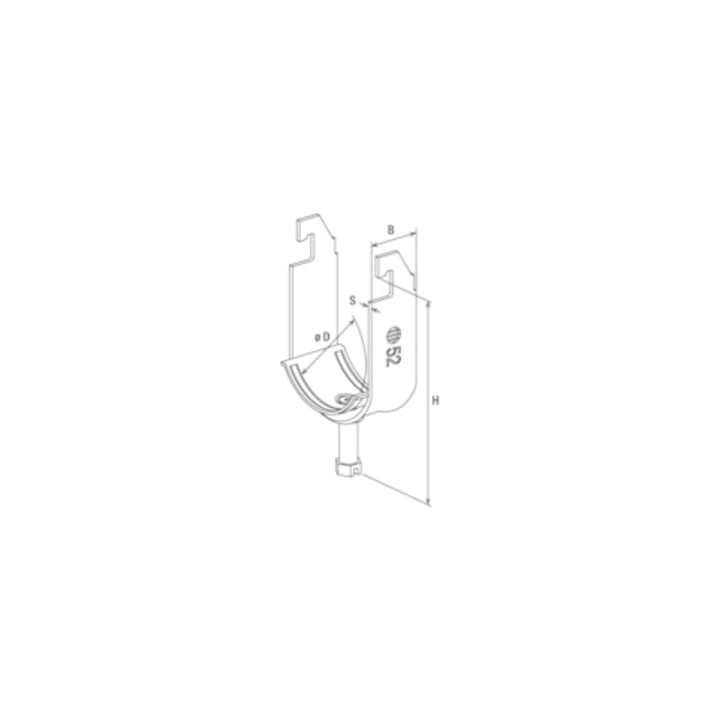fischer Bügelschelle FUBD 48