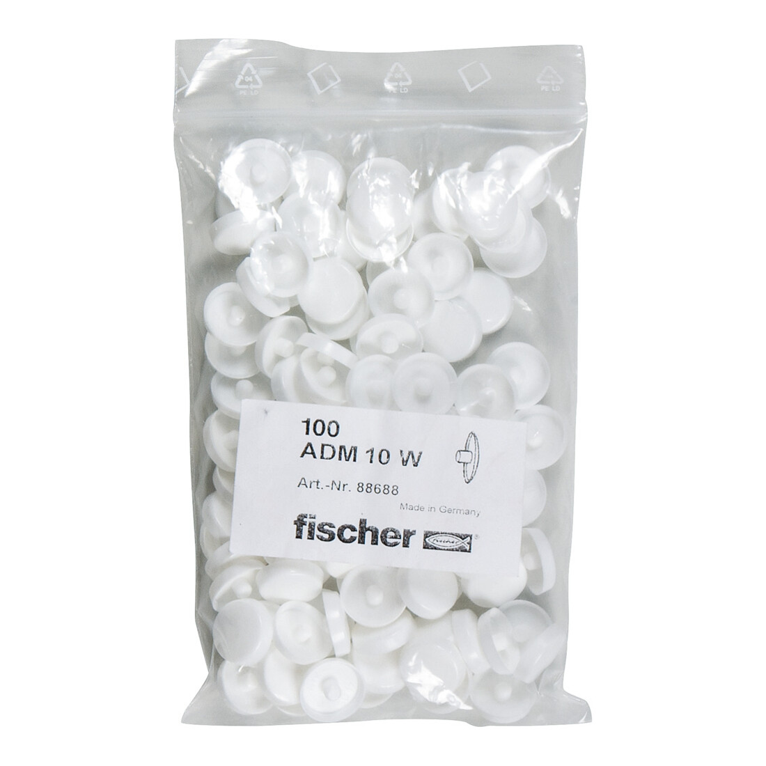 fischer Capuchon ADMW blanc