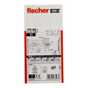 Fischer gasbeton anker gegalvaniseerd FPX-4