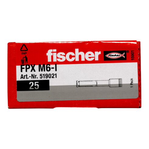 Fischer gasbeton anker gegalvaniseerd FPX