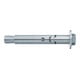 fischer Cheville à douille FSA 10 x 60/10 S acier électrozingué - avec vis