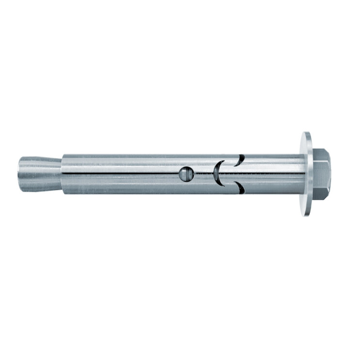 fischer Cheville à douille FSA 10 x 60/10 S acier électrozingué - avec vis