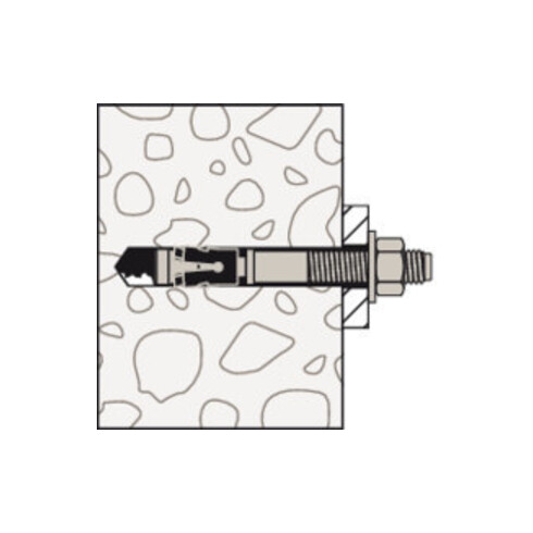 fischer Cheville à expansion FAZ II 10/10 K (2)