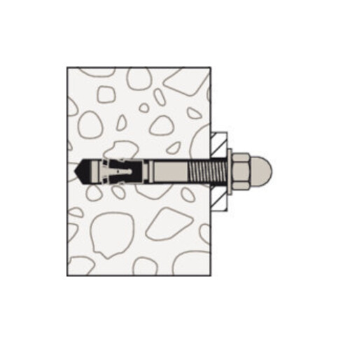 fischer Cheville à expansion FAZ II 12/10 K (2)