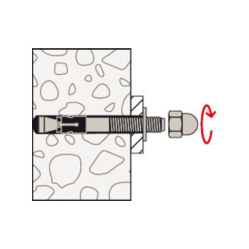 fischer Cheville à expansion FAZ II 12/10 K (2)