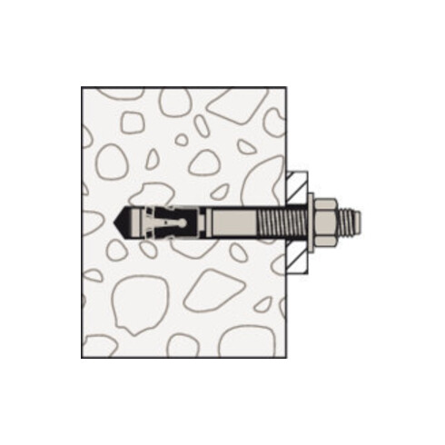 fischer Cheville à expansion FAZ II 12/10 K (2)