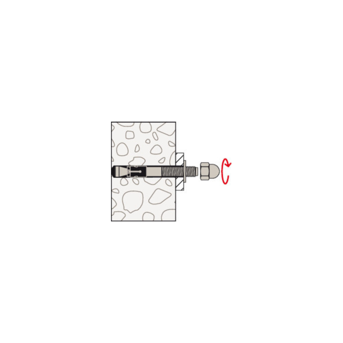 fischer Cheville à expansion FAZ II 8/10 K (2)