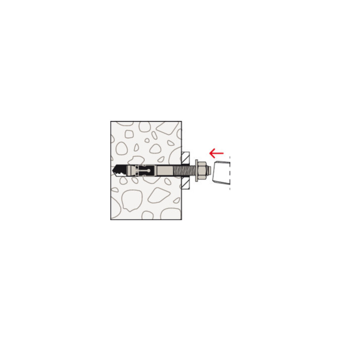 fischer Cheville à expansion FAZ II 8/10 K (2)