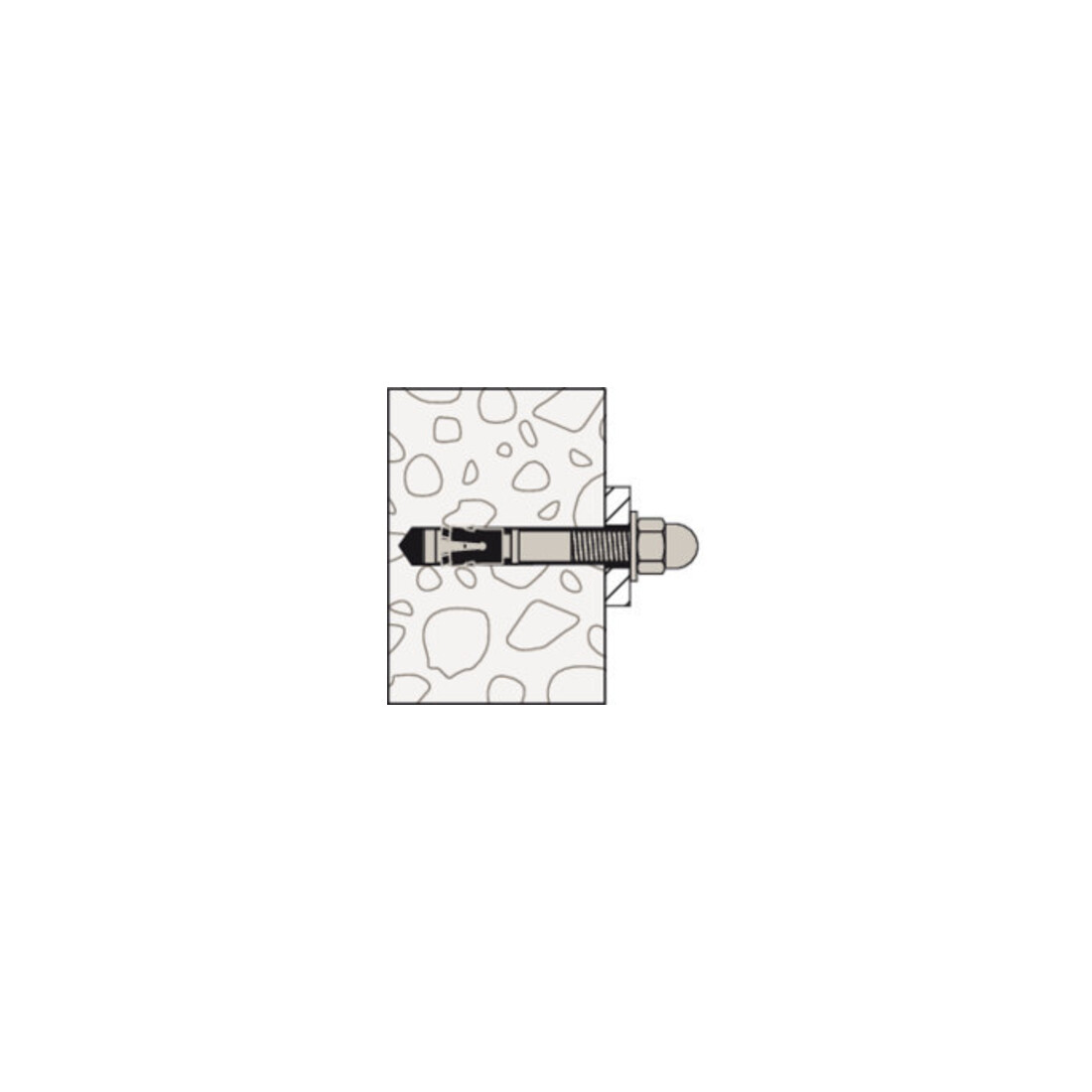fischer Cheville à expansion FAZ II 8/10 K (2)