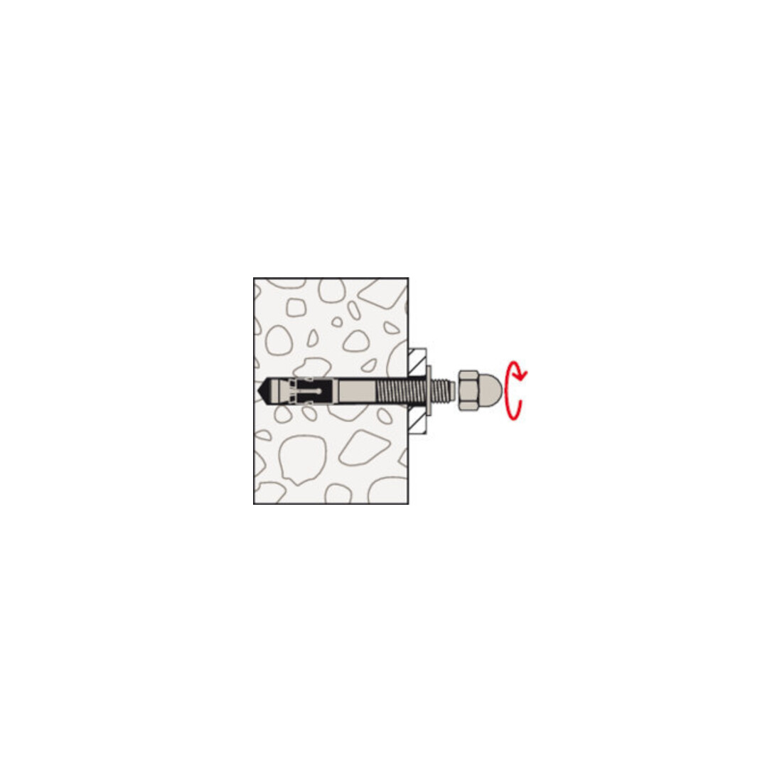 fischer Cheville à expansion FAZ II 8/10 K (2)