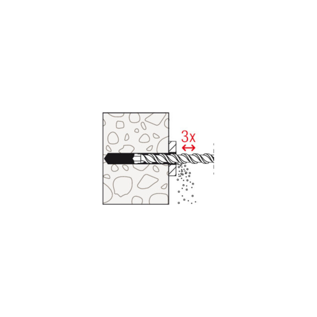 fischer Cheville à expansion FAZ II 8/10 K (2)
