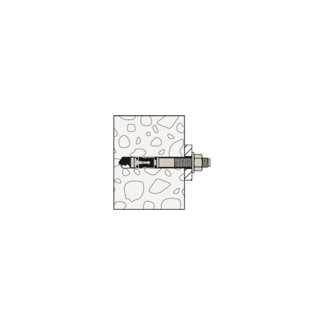 fischer Cheville à expansion FAZ II 8/10 K (2)