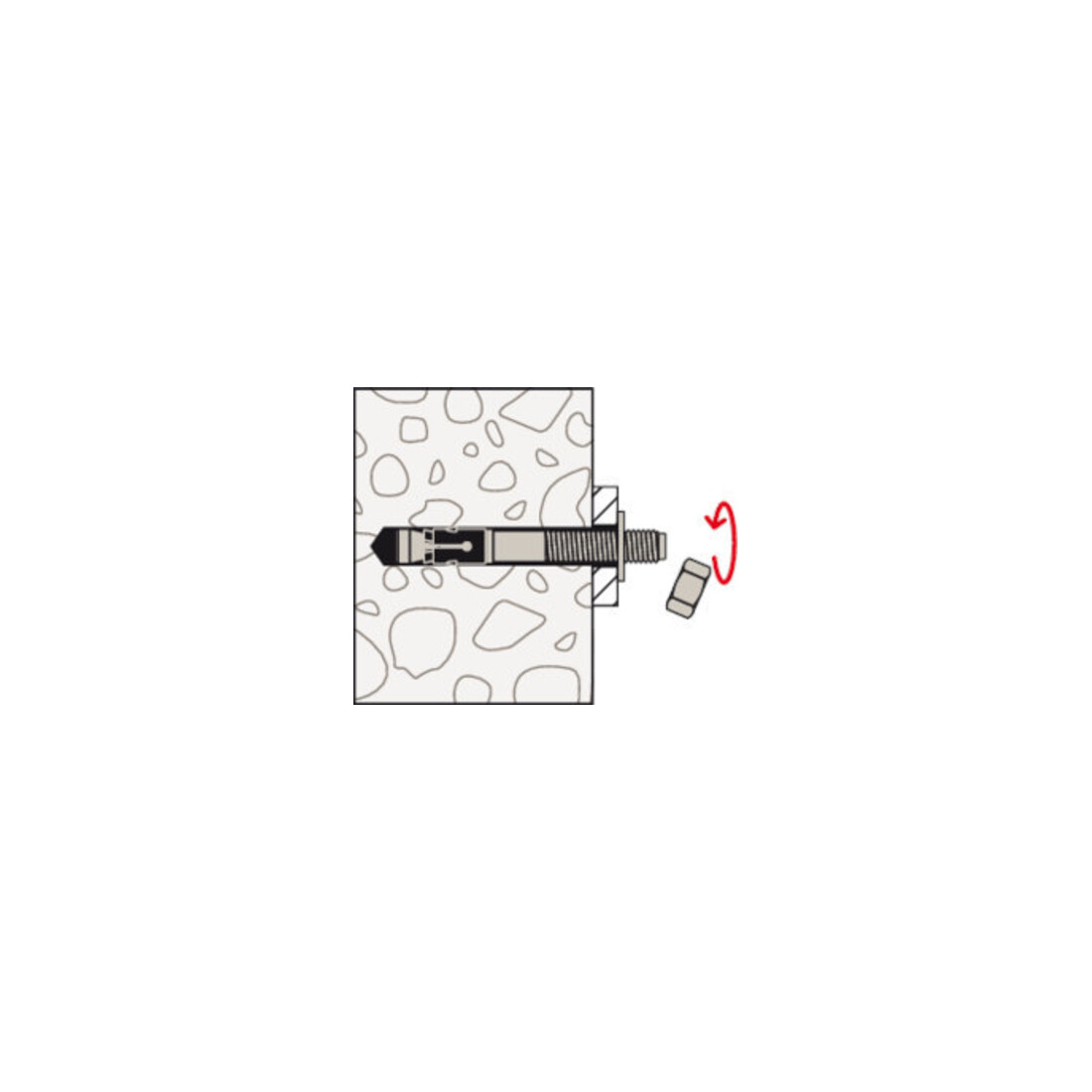 fischer Cheville à expansion FAZ II 8/10 K (2)