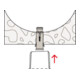 fischer Cheville à expansion pour plafond creux FHY M10-5
