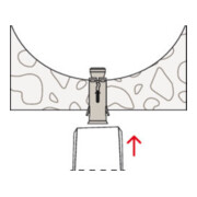 fischer Cheville à expansion pour plafond creux FHY M10-5