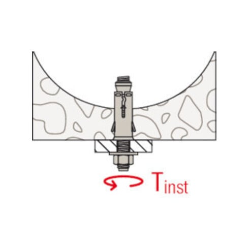 fischer Cheville à expansion pour plafond creux FHY M10