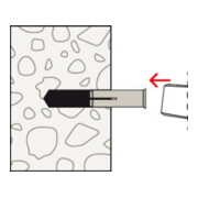 fischer Cheville à frapper EA II M16 A4-4