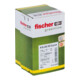 Cheville à frapper fischer N vert S avec vis en acier électrozingué-2