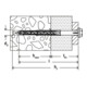 fischer Cheville à long corps SXRL 8x120 FUS B-4
