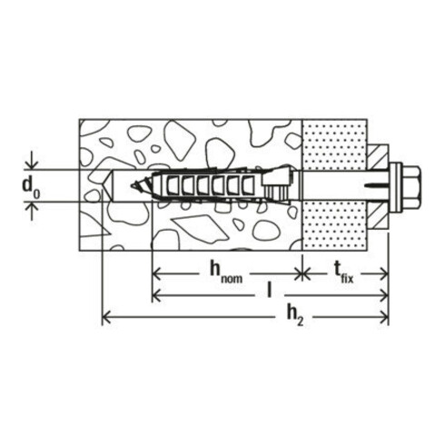 fischer Cheville à tige longue SXR 10x80 SS K (4)