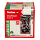 fischer Cheville bi-matière DuoPower 6 x 50 S avec vis, boîte à fenêtre-2