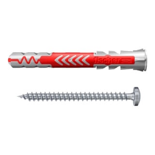 fischer Cheville bi-matière DuoPower 8 x 65 PH avec vis