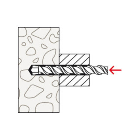fischer Cheville clou N Green 6x60/30 S K (15)