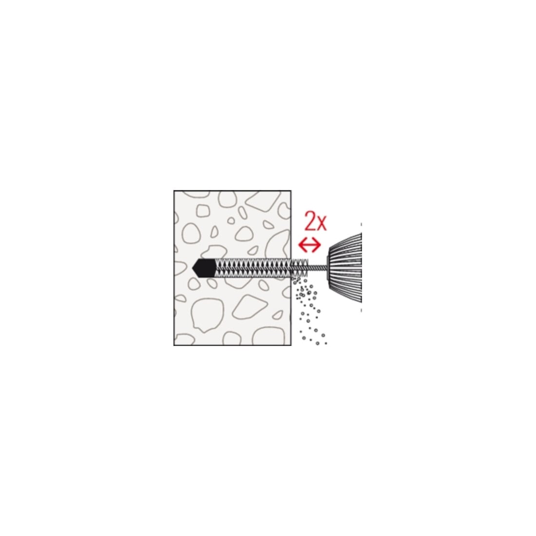 fischer Cheville haute résistance FHB II-A S M24x170/70