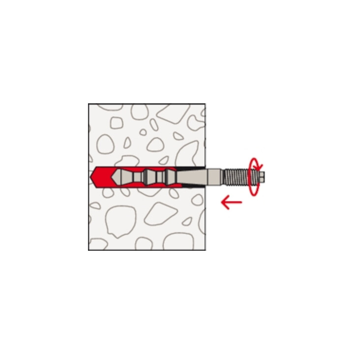 fischer Cheville haute résistance Highbond FHB II-AL M20x210/200
