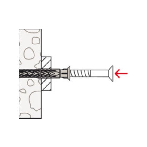 fischer Cheville longue SXRL 8x100 T B