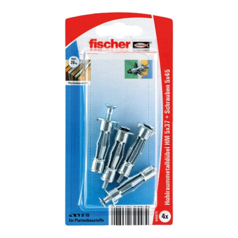 fischer Cheville métallique pour cavités HM 5x37 SK K
