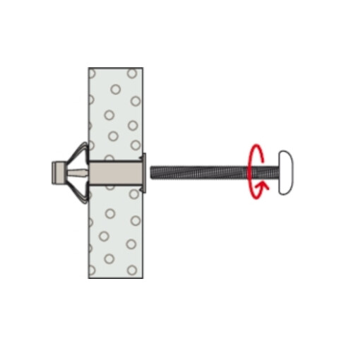 fischer Cheville métallique pour cavités HM 5x37 SK K