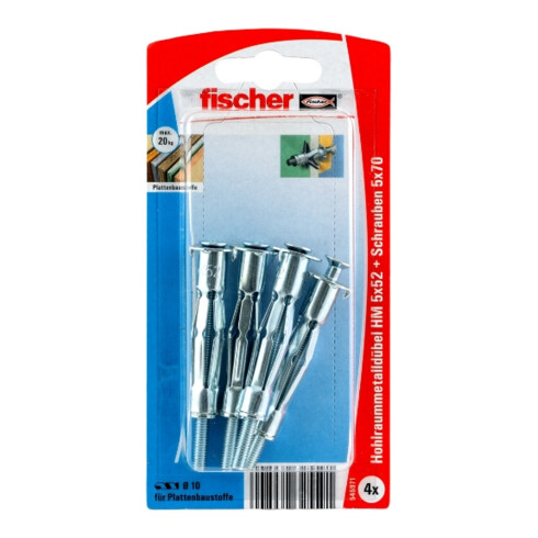 fischer Cheville métallique pour cavités HM 5x52 SK K