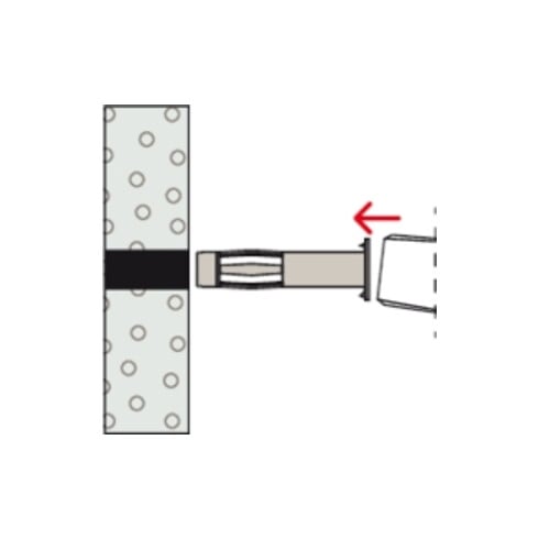 fischer Cheville métallique pour cavités HM 5x52 SK K