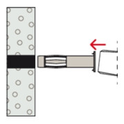 fischer Cheville métallique pour cavités HM 5x65 SK K-4