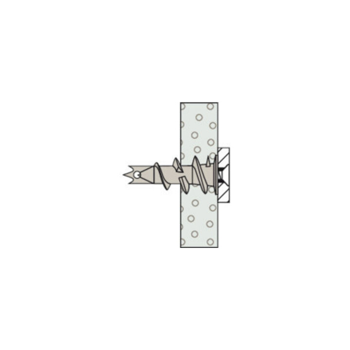fischer Cheville métallique pour plaques de plâtre GKM K(10)