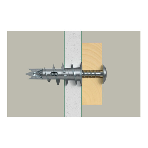 fischer Cheville métallique pour plaques de plâtre GKM K(10)