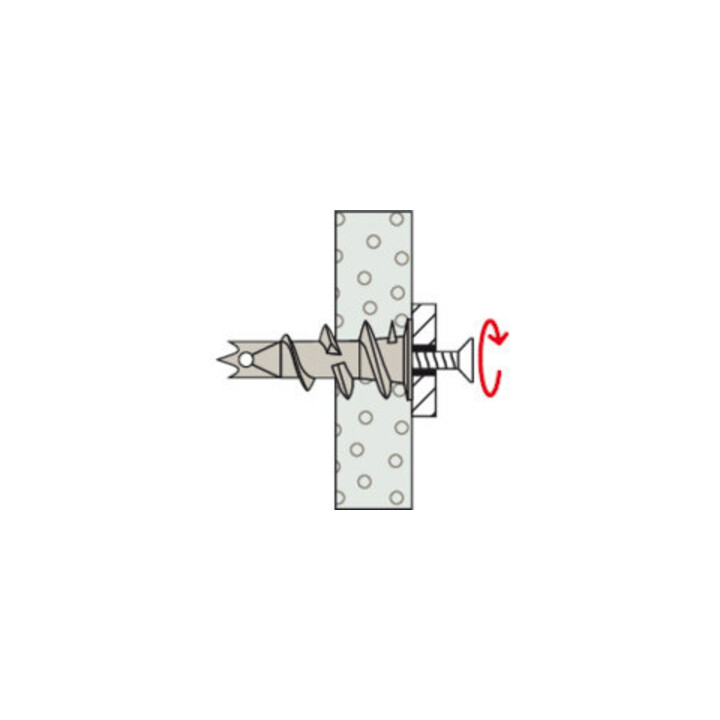 fischer Cheville métallique pour plaques de plâtre GKM S K (6)